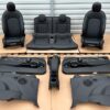 MINI F57 INTERIOR HEATED SEATS ISOFIX LEATHER CARBON BLACK HARMAN
