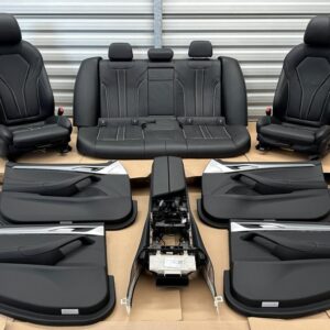 BMW 5 Series G30 LCI Complete Interior – Heated Sport Seats Dakota Black