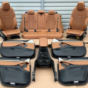 BMW X3 G01 LCI Interior Features: Heated Sport Seats, Memory Cognac