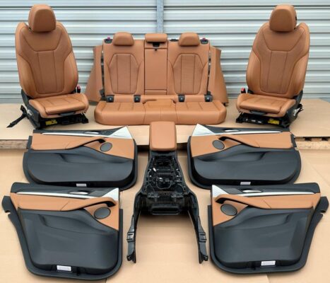 BMW X3 G01 LCI Interior Features: Heated Sport Seats, Memory Cognac