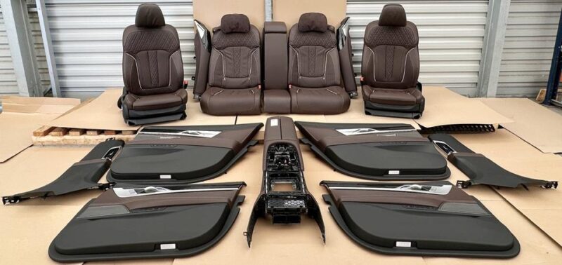BMW 7 G12 INTERIOR SEATS VENTILATION MASSAGE MEMORY NAPPA MOKKA
