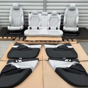 BMW X6 G06 LCI Complete Interior Seats – Leather Sensafin Silverstone