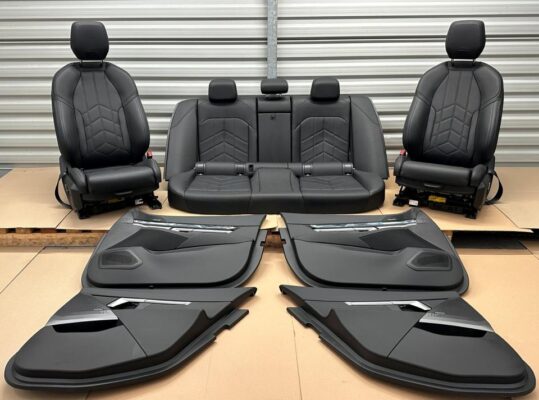 BMW 5 Series G60 Complete Interior – Sport Veganza Black Harman Kardon