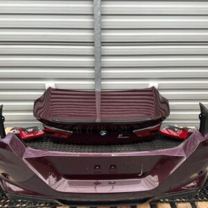 BMW M8 F93 Complete Rear Package – Bumper Tailgate Taillights Camera X1B Ametrine Metallic