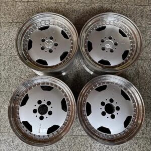 Original AMG Aero 3 R17 OZ Staggered Wheels – 5x112