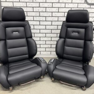 Original Recaro Classic C81 Seats – Black Leather