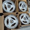Original BRABUS Monoblock II R18 3-Piece Wheels – 8.5J ET24 Complete with Centre Caps