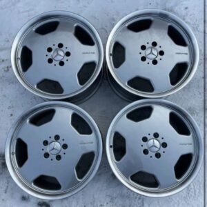 Original AMG Monoblock II R19 Staggered Wheels – S7.2 AMG Front 8.5J Rear 9.5J 5x112