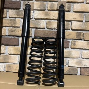 Original AMG W124 C124 A124 Complete Suspension Set – 4x Shocks 4x Springs