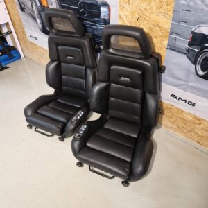 Original Recaro Classic C81 Seats – Black Leather