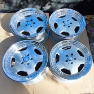 AMG R18 3-Piece Style Staggered Wheels – Front 8.5J ET28 Rear 10J ET50