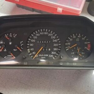 AMG W124 Hammer Instrument Cluster | 320 km/h