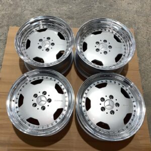 AMG 3-Piece R17 OZ Staggered Wheels | Front 8.5J ET18 | Rear 10J ET17