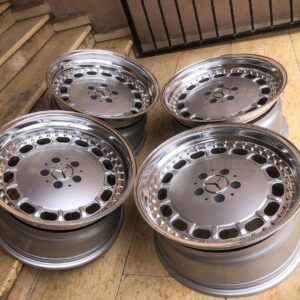 Mercedes W126 Design Custom 3-Piece Wheels
