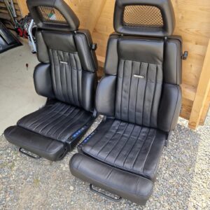 Original Recaro Idealsitz Orthopad 81 Seats – Black Leather