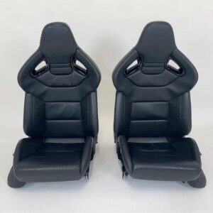 Recaro Seats VW Golf 6 R Black Leather