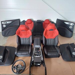 BMW G09 XM seats, complete interior leather set