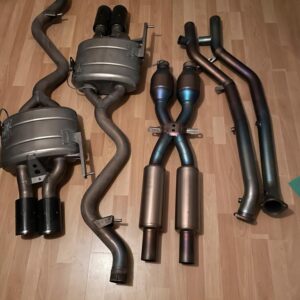 BMW M3 E92 Complete Akrapovic Exhaust System Headers OEM