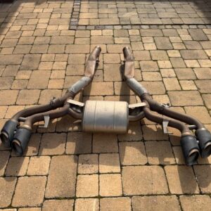 Akrapovic Slip-On Titanium BMW X6 M F96 Competition Exhaust