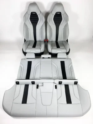 BMW M5 F90 Silverstone Leather Interior