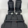 VW Golf 8 R Leather Black Interior Trim