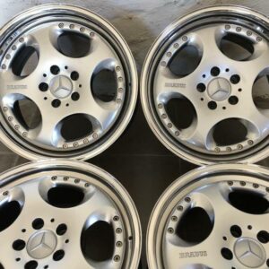 Brabus rims 8.5+9.5 x 18 Mercedes W124 E500 R129 W126 W210 AMG