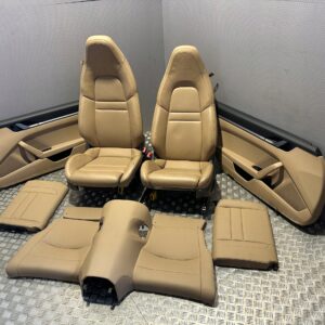 Porsche 911 992 Carrera Coupé Interior – Sand / Savanna Beige Leather, Heated Seats, Complete OEM