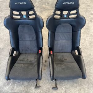 Porsche 911 991 GT3 RS Carbon Bucket Seats – GT3RS Logo, Alcantara, Harness Cutouts, OEM